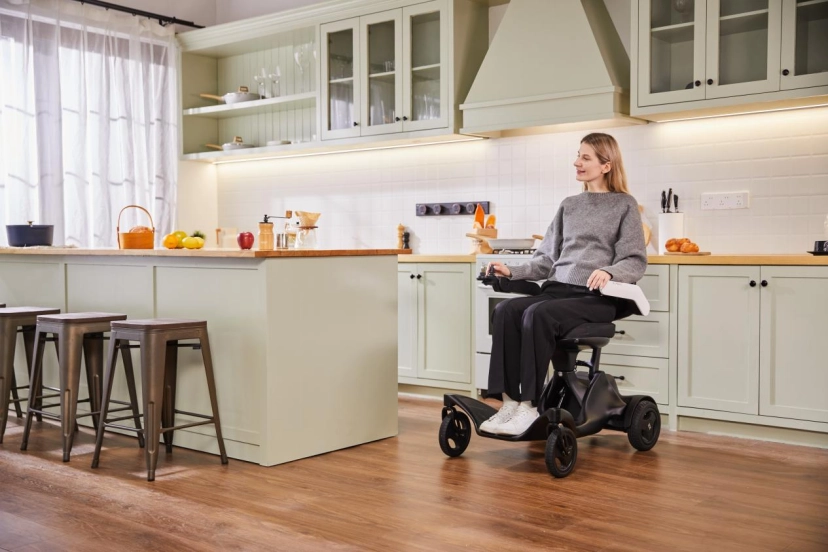 Electric Wheelchair with Joystick