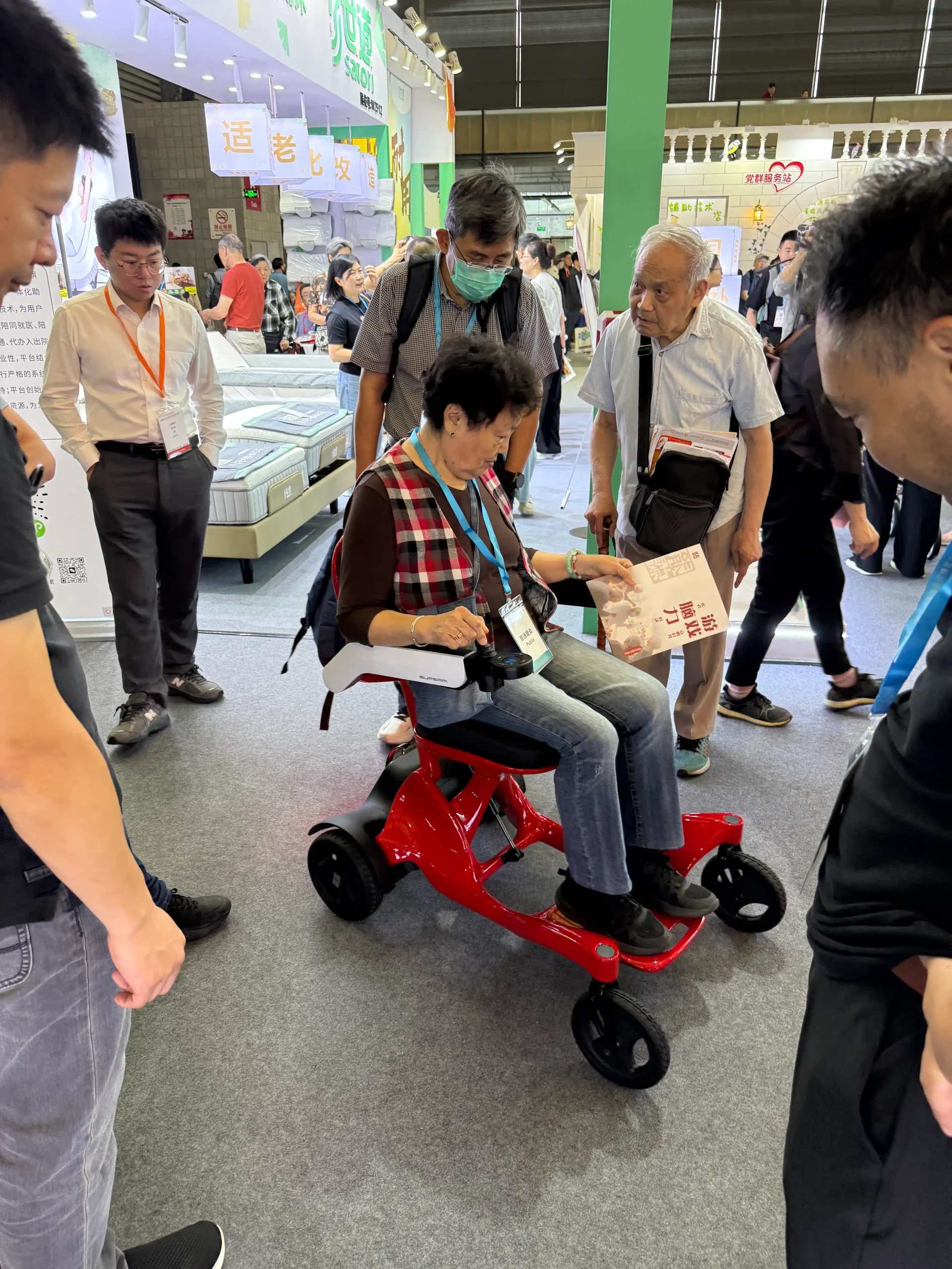 3CHINA AID 2025 SUPERPI’s Lightweight Electric Wheelchairs