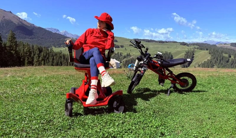 Lightweight electric wheelchairs
