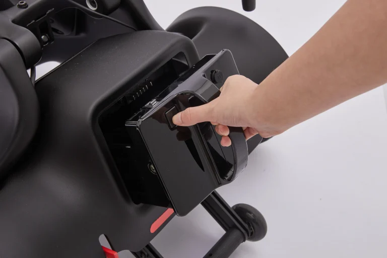 Lightweight Electric Folding Wheelchair with a Lithium Battery