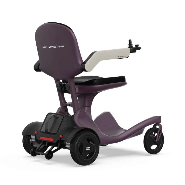 stylish, lightweight electric wheelchair for elderly