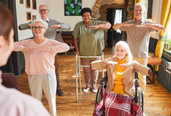 1Wheelchair Exercises