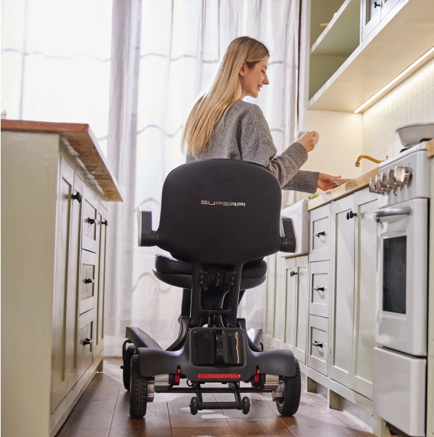 Daily Care of Folding Electric Power Wheelchairs
