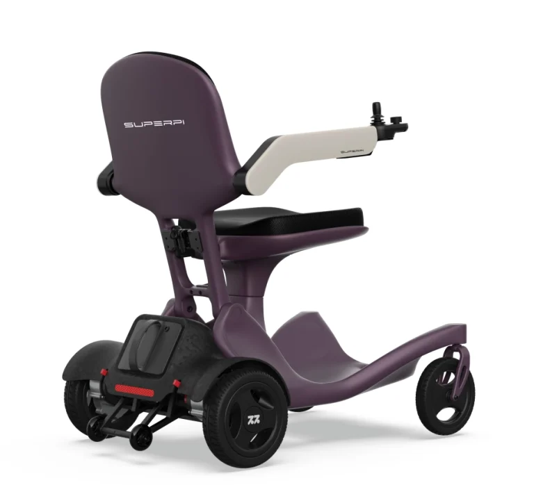 SUPERPI Model P2 turning radius is only 78cm